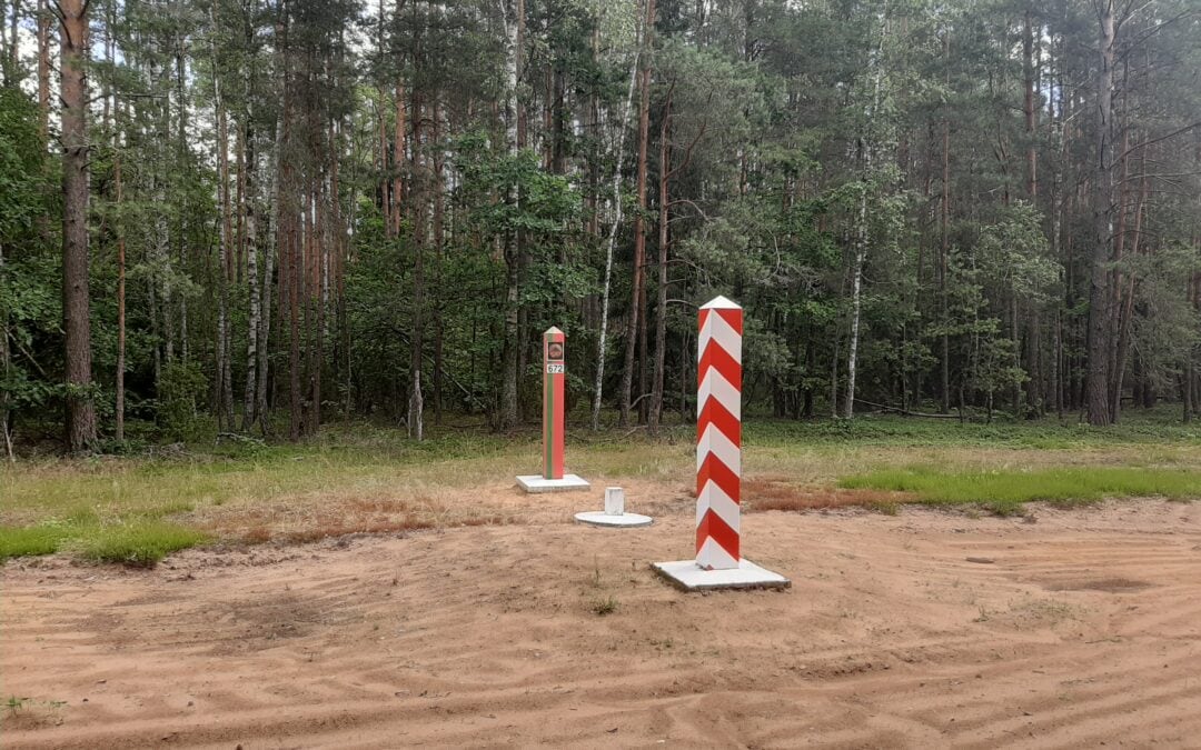Belorusko-poljska meja. Foto: Torstenspecht/Wikmedia Commons