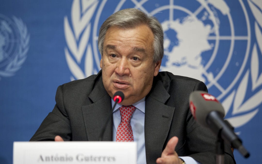 Guterres: Prednostna naloga je zaščita civilistov v Ukrajini