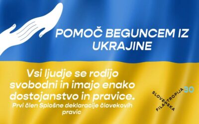 Slovenska filantropija se pripravlja na pomoč beguncem iz Ukrajine