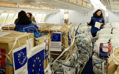 Ukrajini 60.000 ton pomoči v naravi iz mehanizma civilne zaščite EU