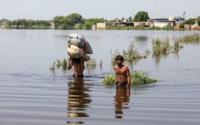 Poplave v Pakistanu odpirajo vprašanje podnebnih odškodnin